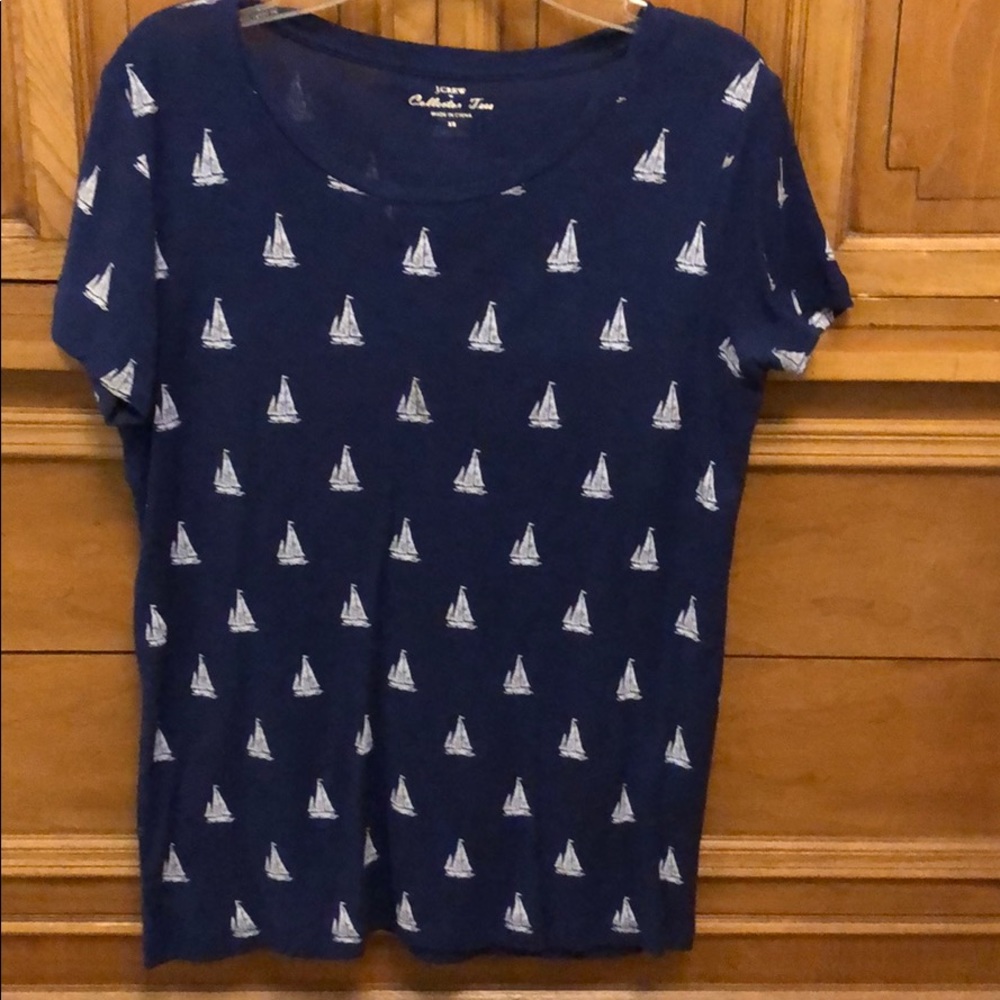 J. Crew Sailboat shirt